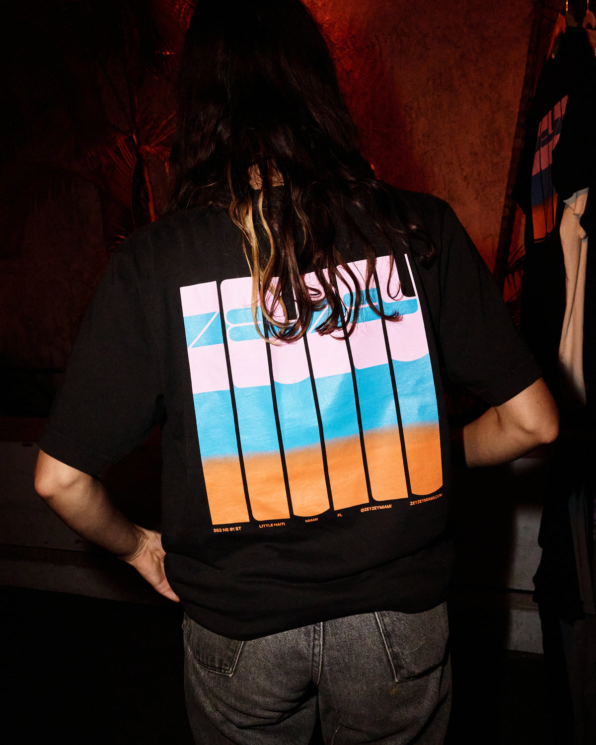 ZeyZey Vintage Black Heavyweight Organic Tee