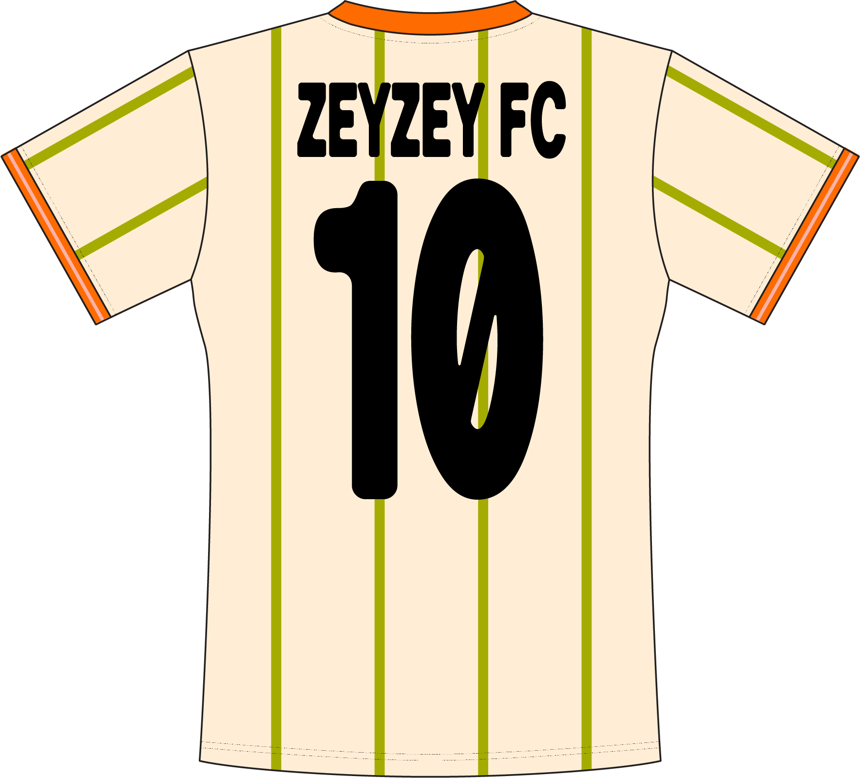 ZeyZey FC Football Kit
